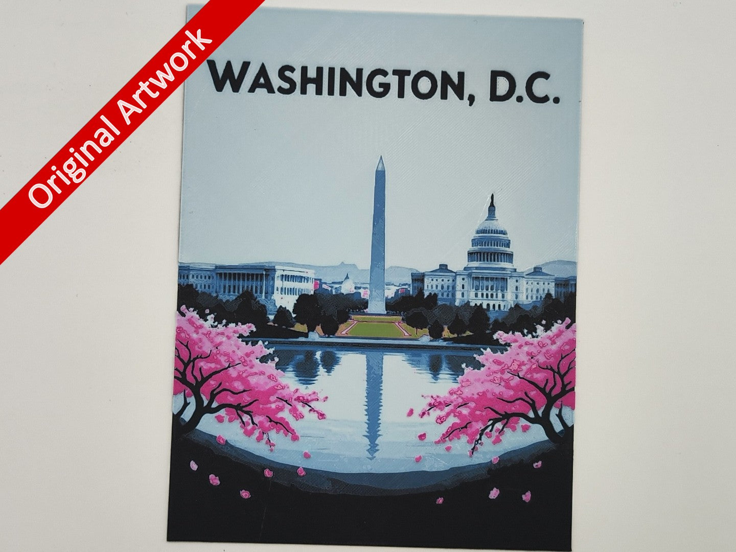 affiche_poster_voyage_Washington_DC_imprimee_en_3d