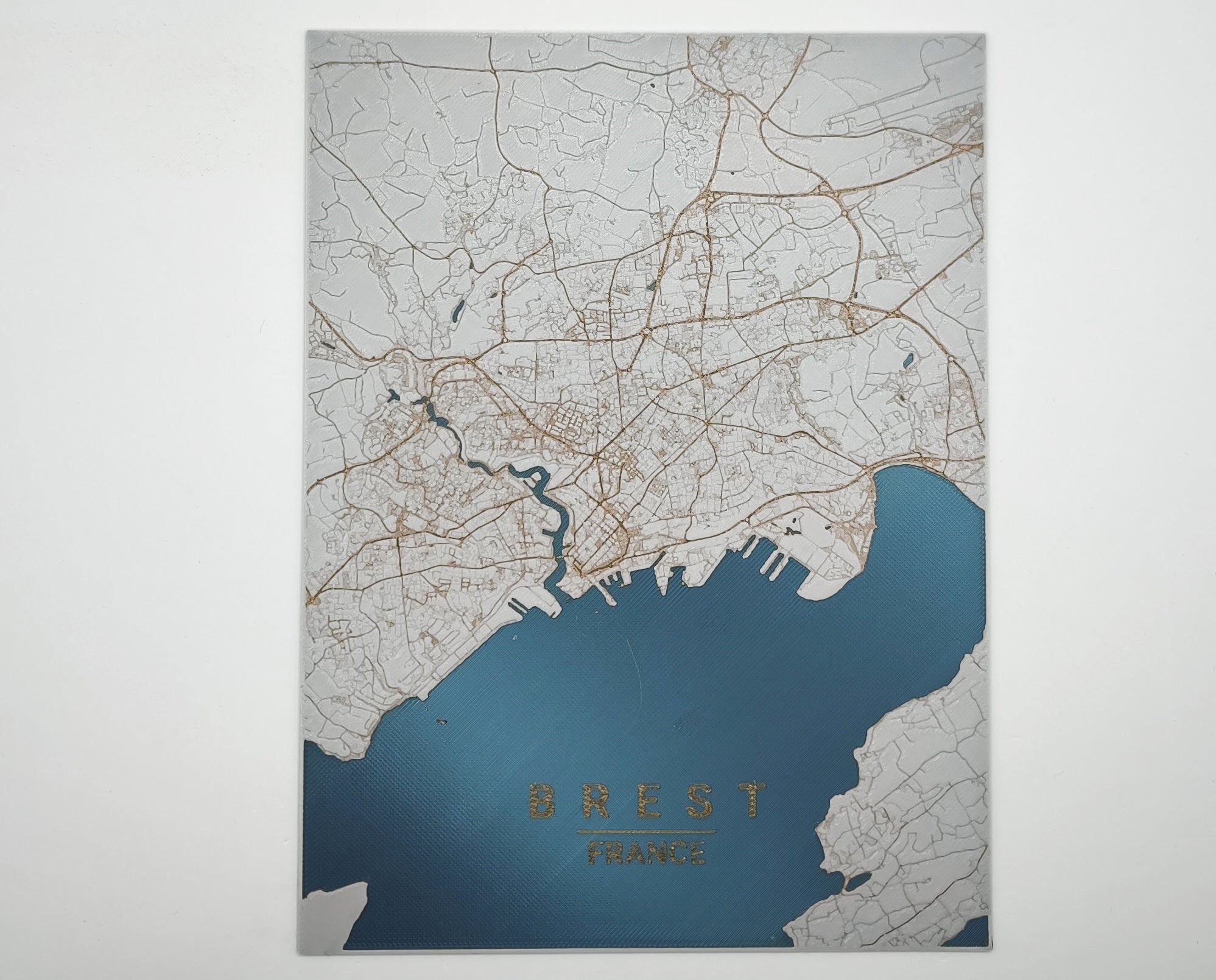 carte_Brest_imprimee_3d_couleur_cuivre