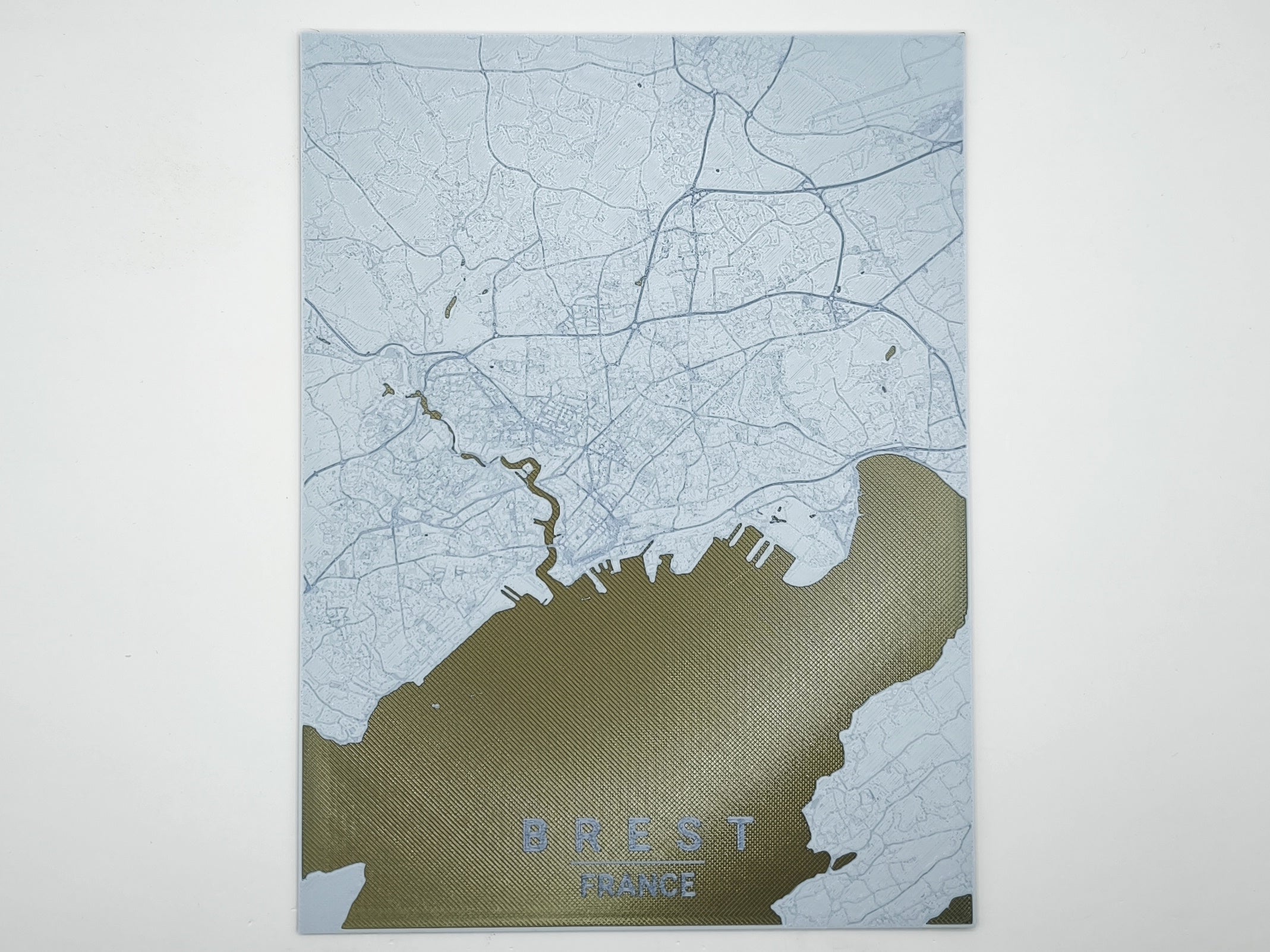 carte_Brest_imprimee_3d_couleur_bleue