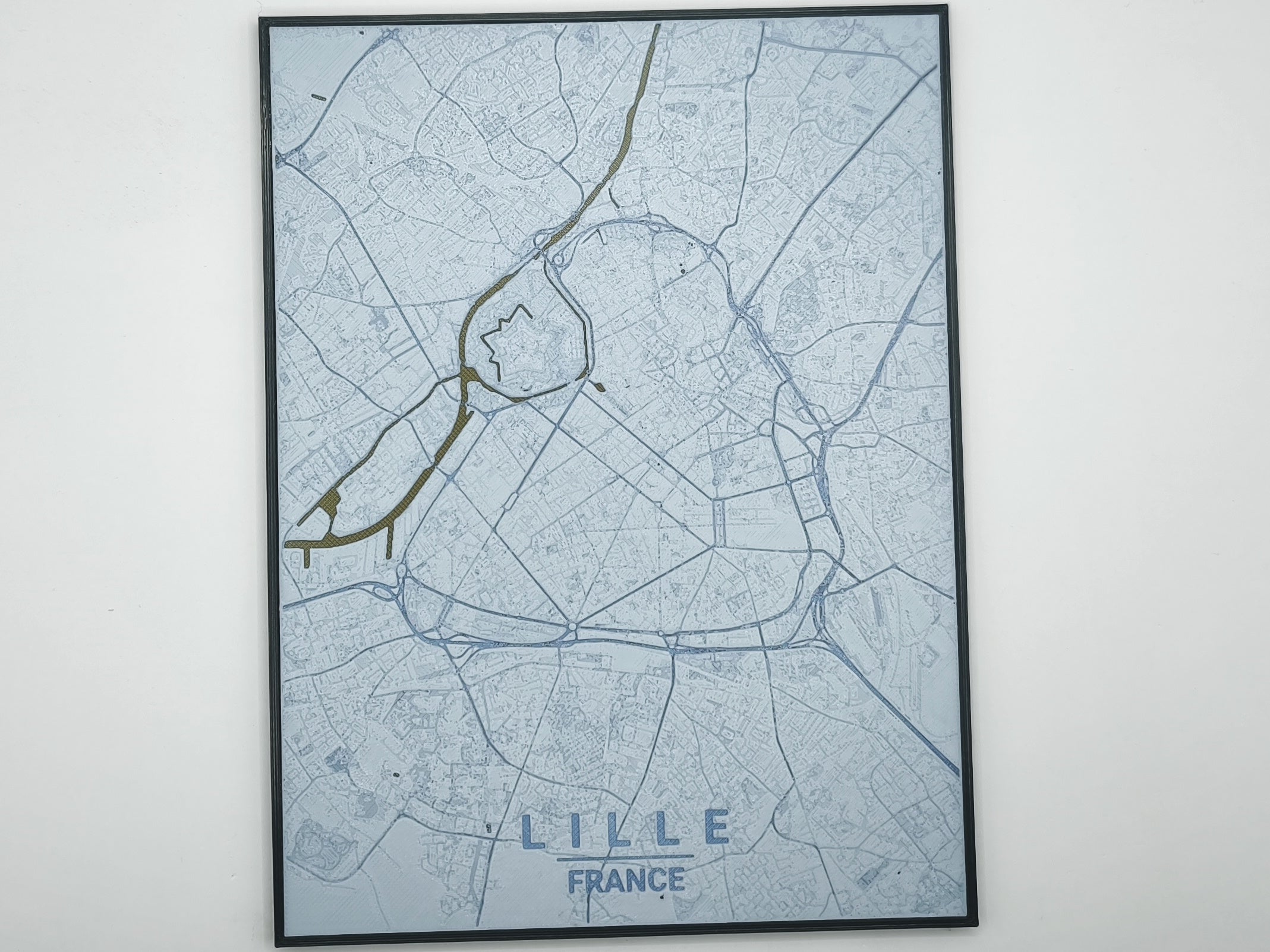 carte_Lille_imprimee_3d_couleur_bleue_avec_cadre