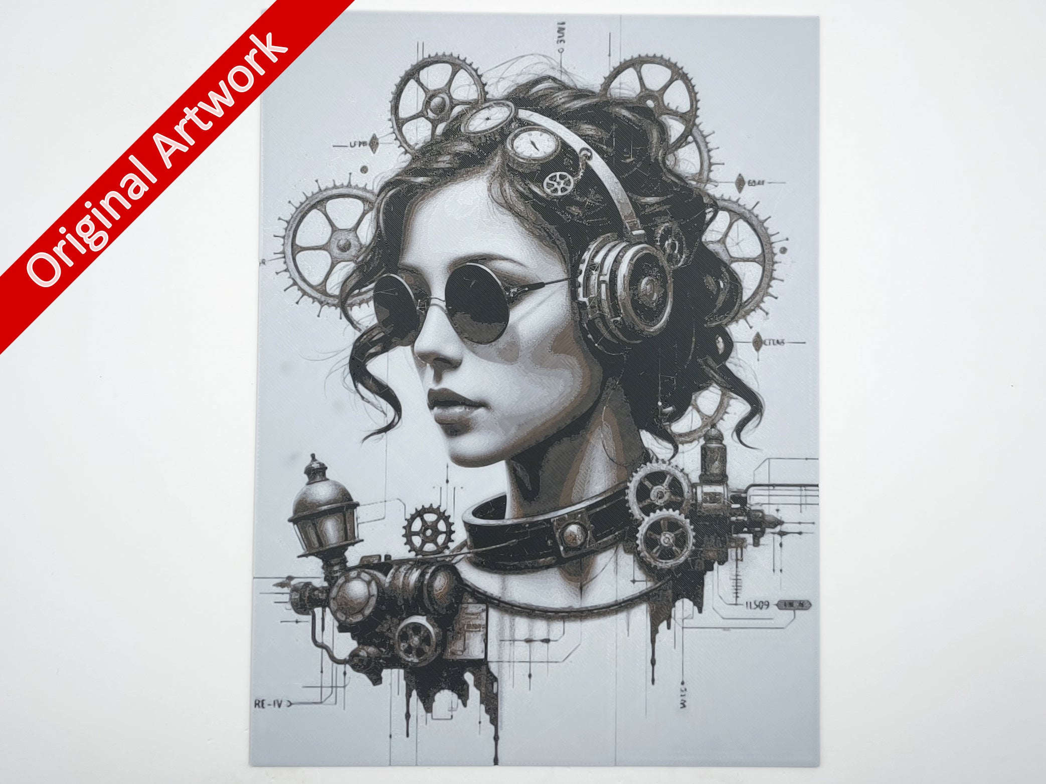 affiche-poster-de-lady-steampunk-imprim-e-en-3d-style-steampunk
