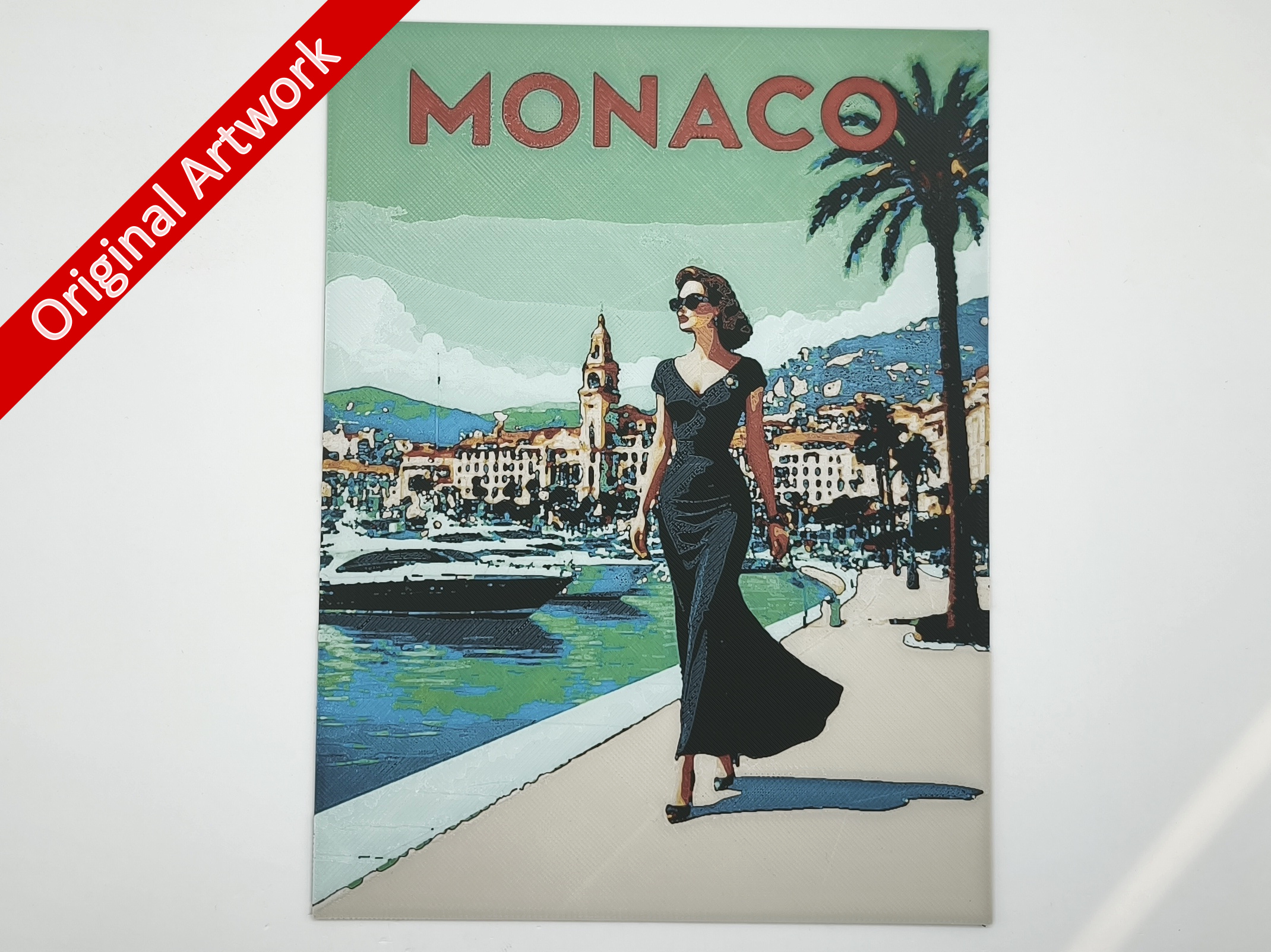 affiche_poster_pinup_monaco_imprimee_en_3d