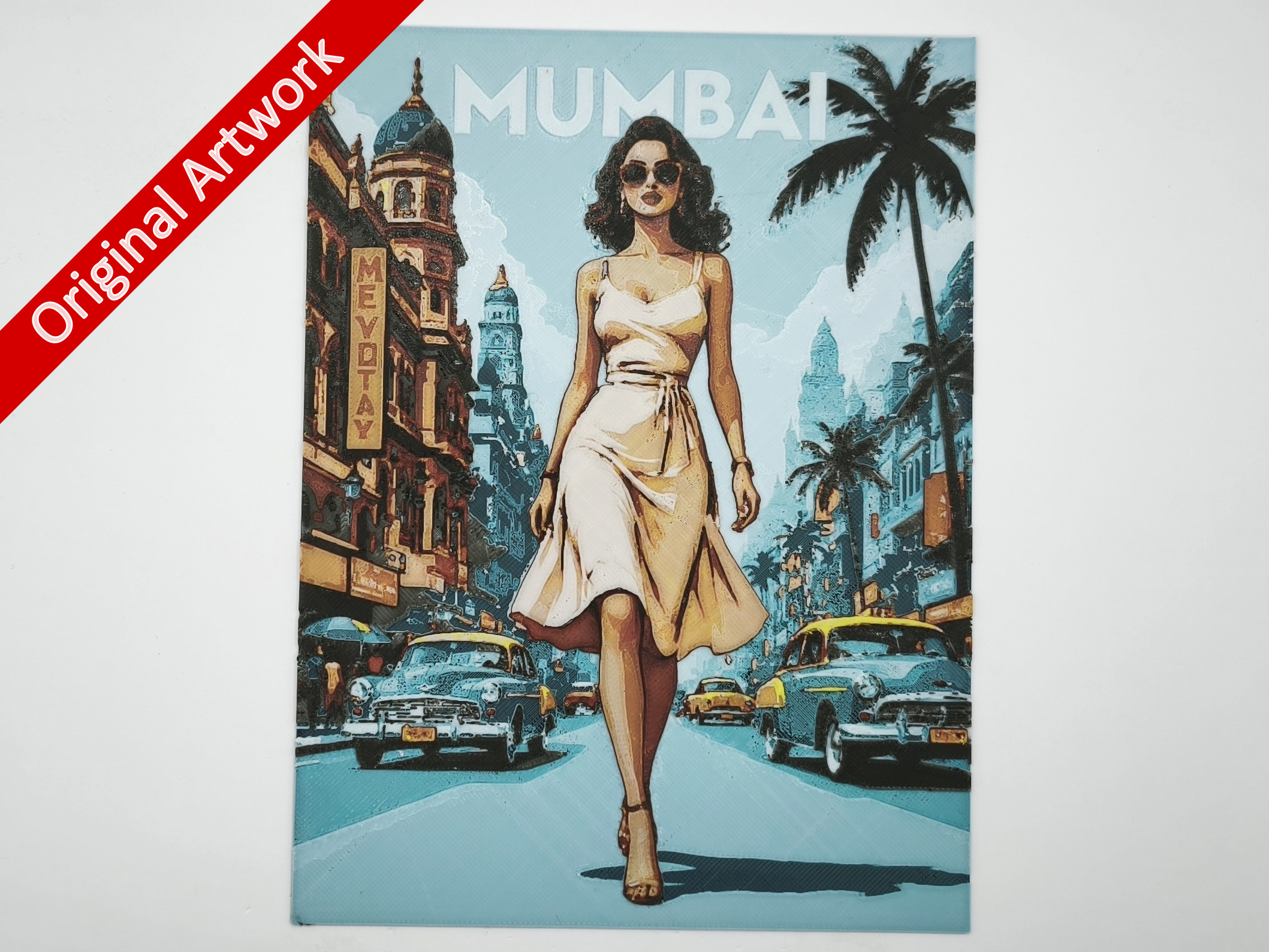 affiche_poster_pinup_mumbai_imprimee_en_3d