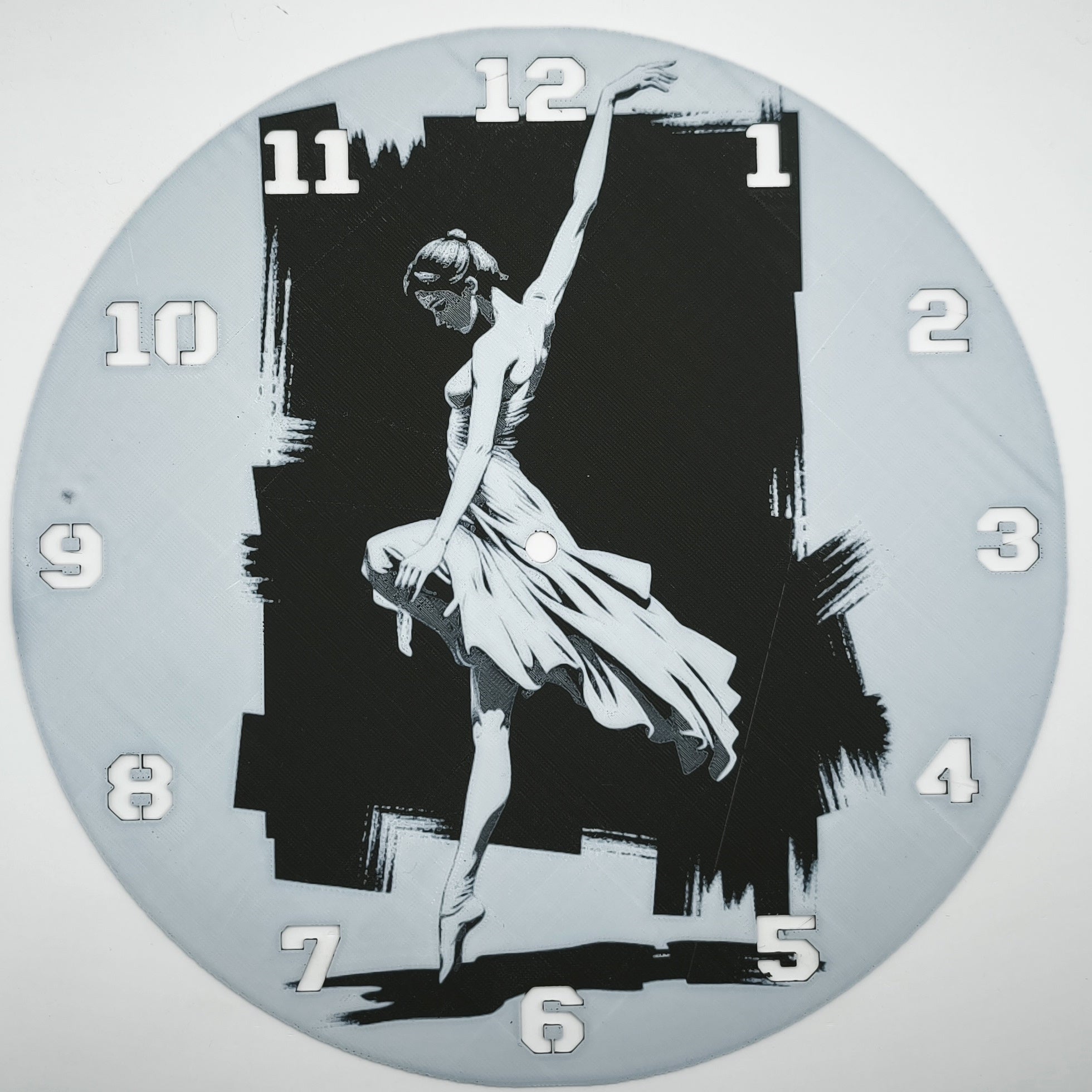 affiche_horloge_La_danseuse_etoile_impression_3D