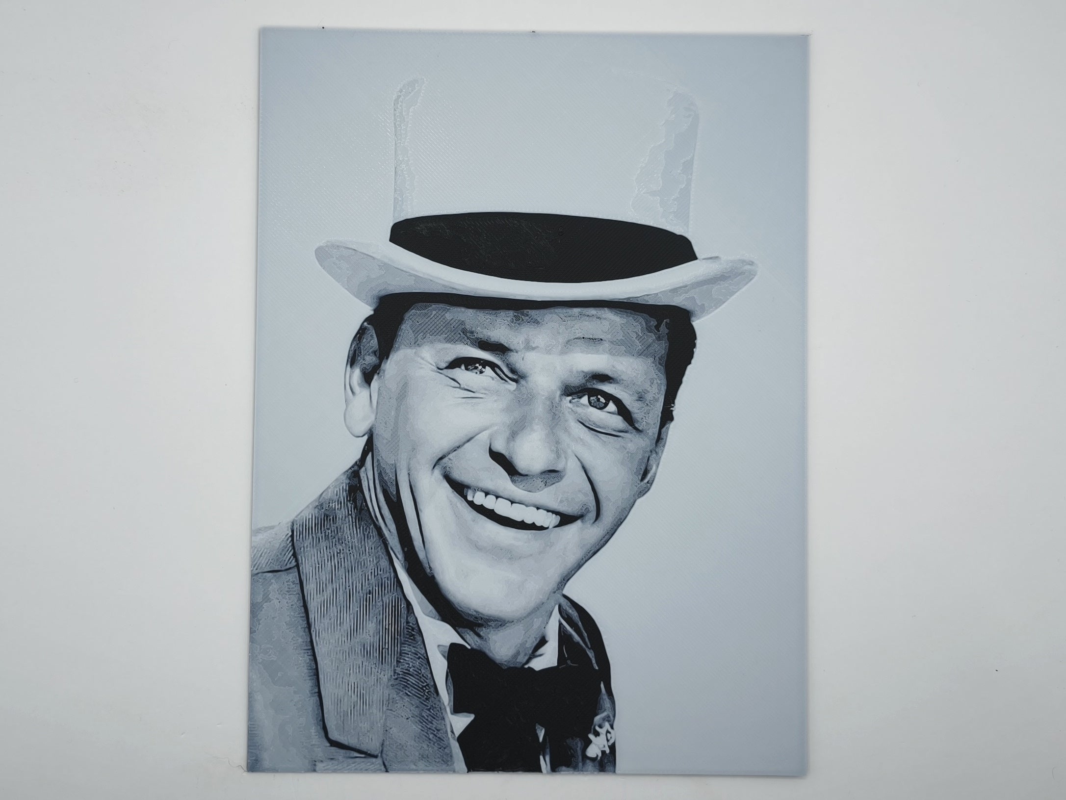 affiche_poster_Frank_Sinatra_imprimee_3d_couleur_noir_et_blanc