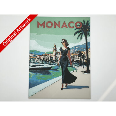 affiche_poster_pinup_monaco_imprimee_en_3d