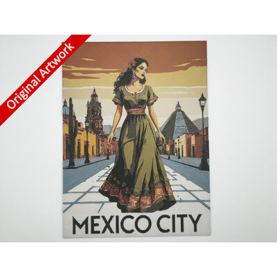 affiche_poster_pinup_mexico_imprimee_en_3d