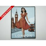 3D_printed_pinup_London_poster_with_frame