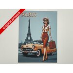 affiche_poster_pinup_Paris_imprimee_en_3d