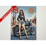 affiche_poster_pinup_route_66_imprimee_en_3d