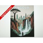 affiche_poster_voyage_Angola_imprimee_en_3d