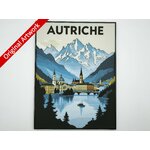affiche_poster_voyage_Autriche_imprimee_3d_avec_cadre