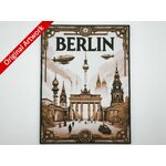 affiche_poster_voyage_Berlin_imprimee_3d_style_steampunk_avec_cadre
