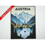 3D_printed_travel_poster_of_Austria_with_frame