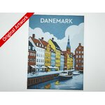 affiche_poster_voyage_Danemark_imprimee_en_3d