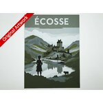 affiche_poster_voyage_Ecosse_imprimee_en_3d