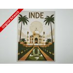 affiche_poster_voyage_Inde_imprimee_en_3d