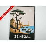 affiche_poster_voyage_Senegal_imprimee_3d_avec_cadre