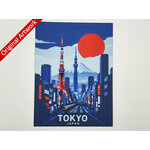 affiche_poster_voyage_Tokyo_imprimee_en_3d