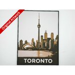 affiche_poster_voyage_Toronto_imprimee_3d_avec_cadre