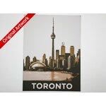 affiche_poster_voyage_Toronto_imprimee_en