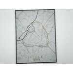 carte_Lille_imprimee_3d_couleur_cuivre_avec_cadre