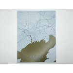 carte_Brest_imprimee_3d_couleur_bleue