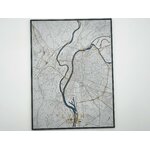 carte_Lyon_imprimee_3d_couleur_cuivre_avec_cadre