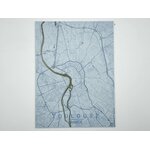 carte_toulouse_imprimee_3d_bleue