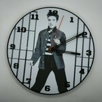 horloge_complete_Elvis_Prestley_impression_3D_nombres_couleur_noir_aiguilles