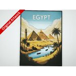 3D_printed_travel_poster_of_Egypt_with_frame