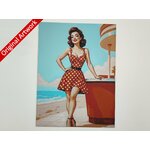 affiche-poster-pinup-plage-imprimee-en-3d
