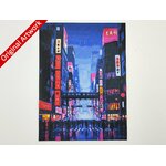affiche-poster-voyage-tokyo-imprimee-3d-style-cyberpunk