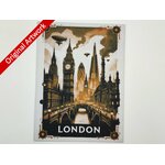 3D_printed_pinup_London_poster_steampunk_style