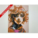 affiche-poster-flamme-azur-imprimee-3d