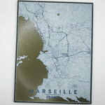 carte_Marseille_imprimee_3d_couleur_cuivre_avec_cadre