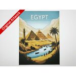 3D-printed_travel_poster_of_Egypt_with_frame