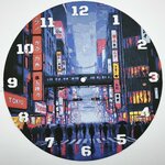 affiche_horloge_Tokyo_cyberpunk_impression_3D