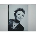 affiche_poster_edith_Piaf_imprimee_3d_couleur_noir_et_blanc