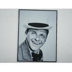 affiche_poster_Frank_Sinatra_imprimee_3d_couleur_noir_et_blanc_avec_cadre
