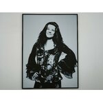 affiche_poster_Janis_Joplin_imprimee_3d_couleur_noir_et_blanc