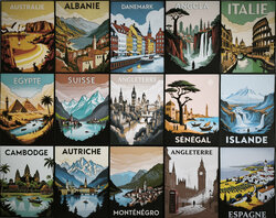 Ensemble_affiches_de_pays_imprimees_en_3D