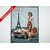 affiche_poster_pinup_Paris_imprimee_3d_avec_cadre