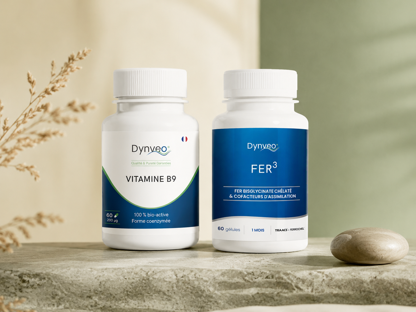 Pack Je Refais mes Réserves — Fer3 et Vitamine B9 — Nuvaya Shop