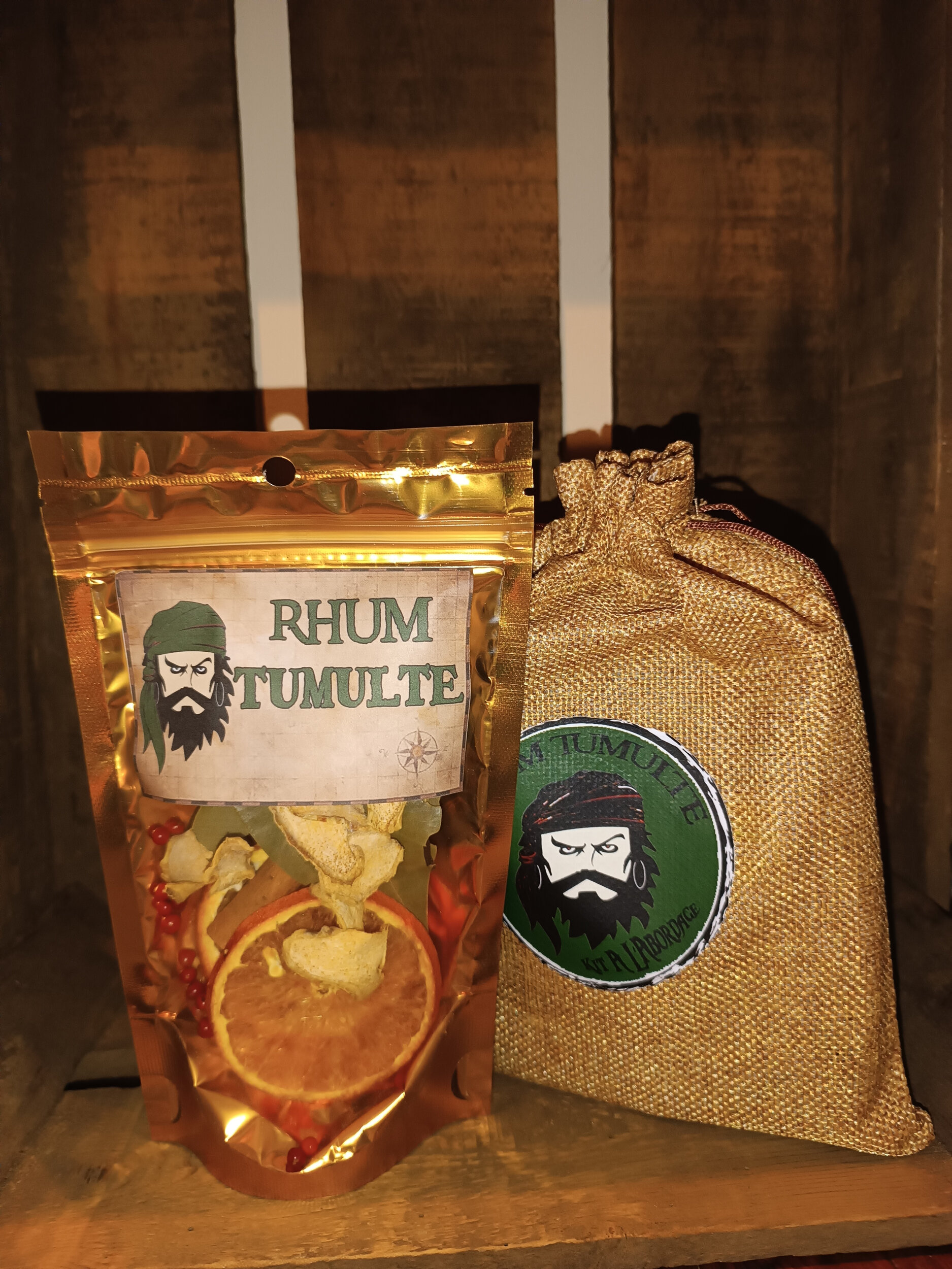 rhum arrangé tumulte 1l sachet