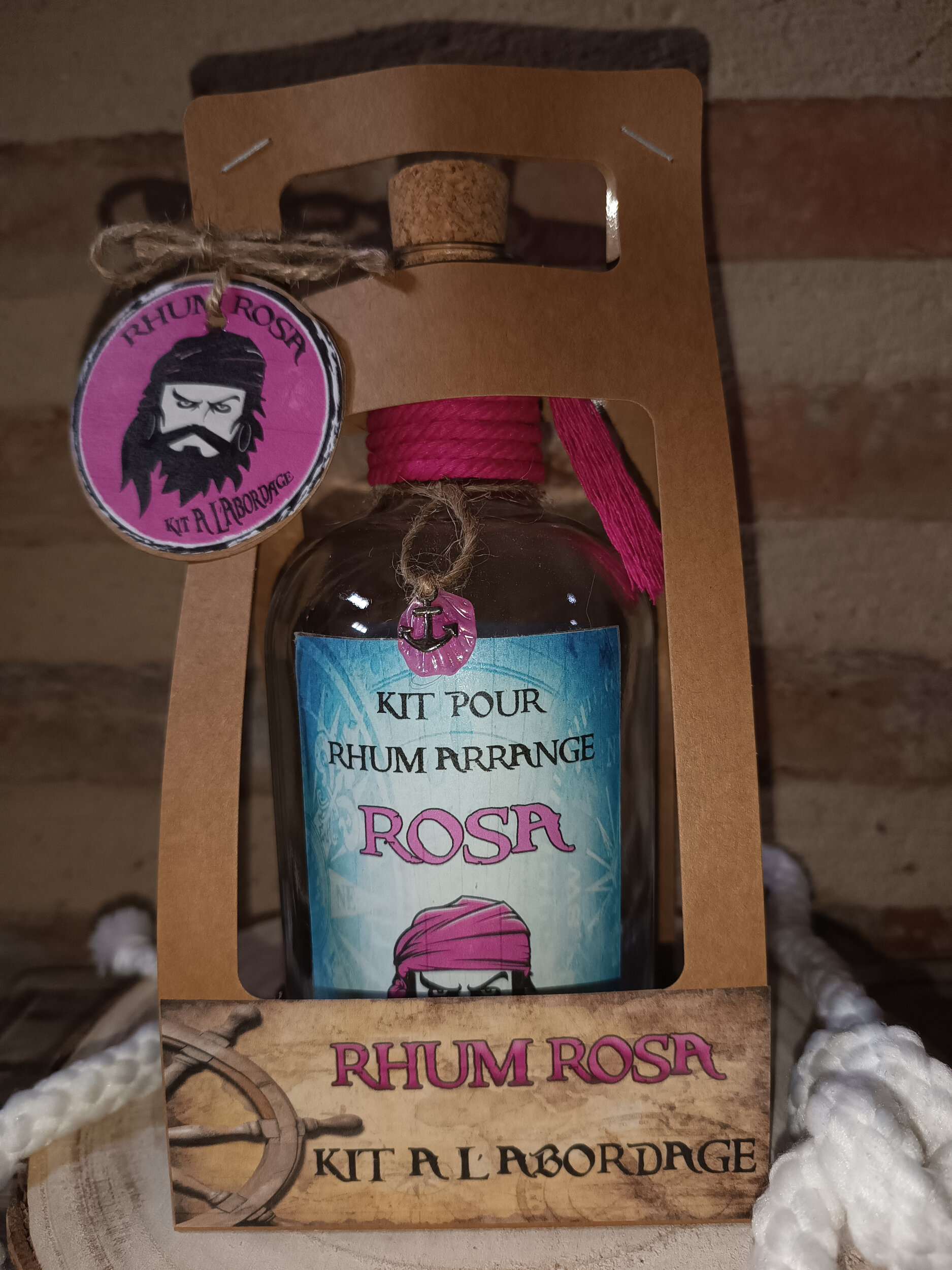 bouteille 50 cl rosa