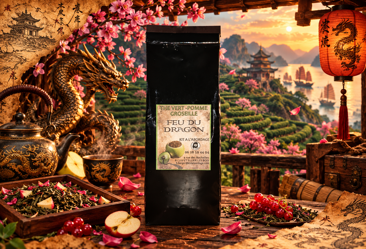feu du dragon