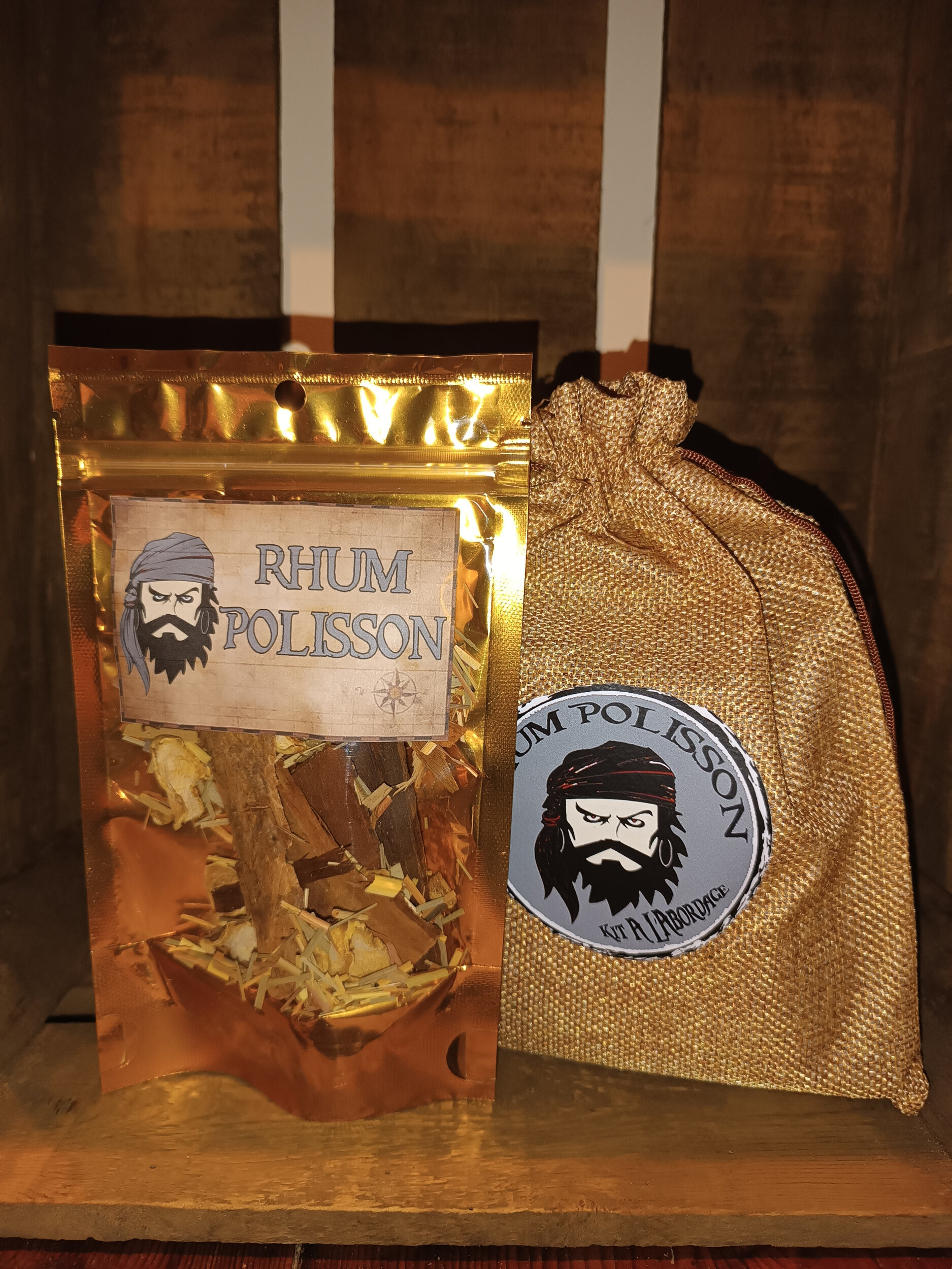 rhum arrangé polisson 1l sachet