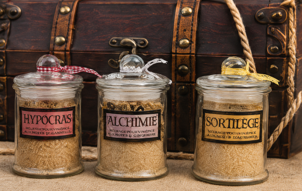 Kit de préparation pour boissons à base de vin