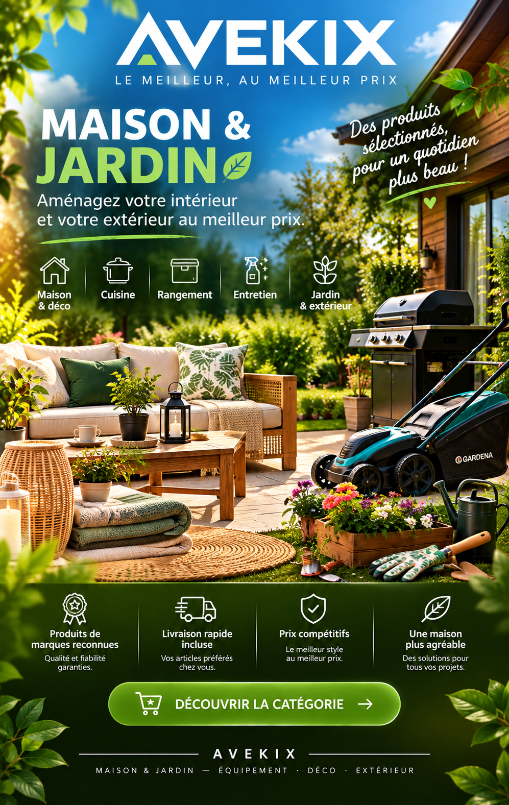 AVEKIX Maison et Jardin